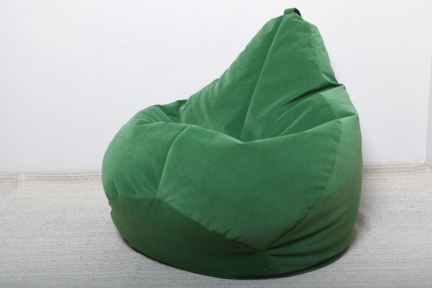 Filled Bean Bag Chair - Green