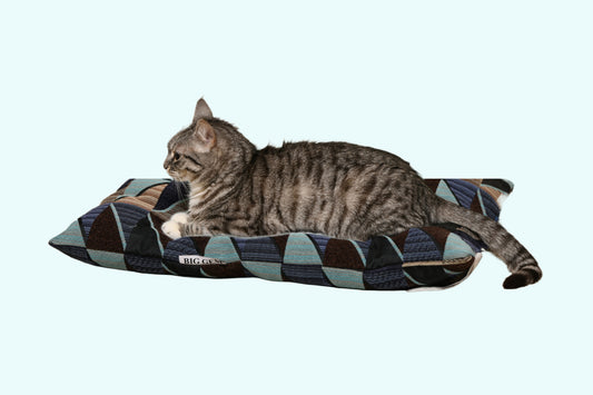 Warming Cat Bed - Blue